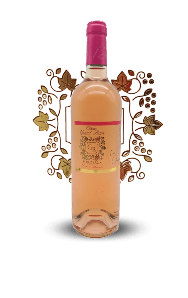 Bouteille de Bordeaux Rosé — Château Grand Brun