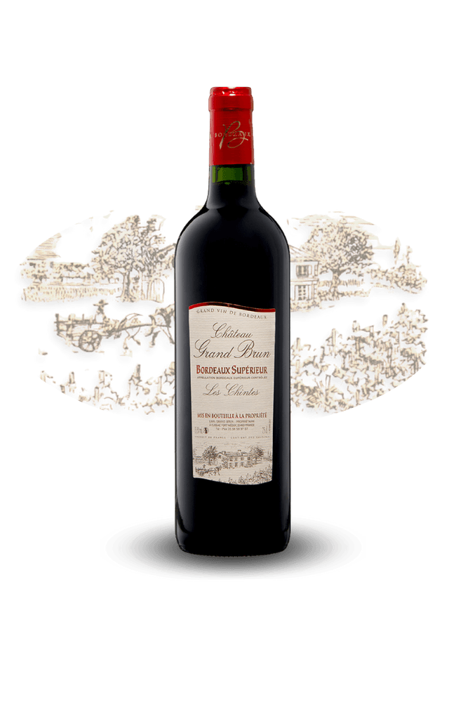Bouteille de Bordeaux Supérieur — Château Grand Brun