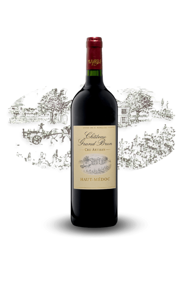 Bouteille de Haut-Médoc — Château Grand Brun
