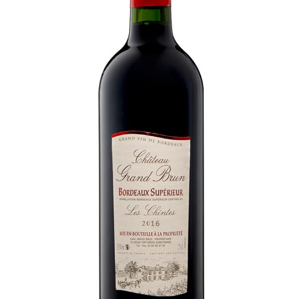 Vin Rouge 2020 Bordeaux Supérieur
